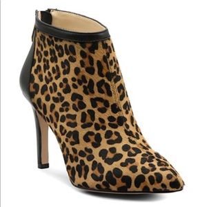 Leopard Print Booties - Adrianne Vittadini